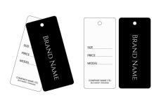 Étiquettes en carton Model HT-M112