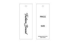 Étiquettes en carton Model HT-M122