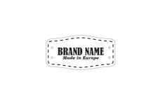 Étiquettes en cuir naturel Model EP-M14