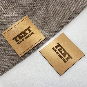 Étiquettes en cuir naturel - EP-M45