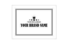 Étiquettes en cuir naturel Model EP-M49