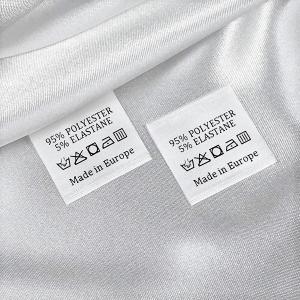 Étiquettes textiles entretien vêtement - TC-M179