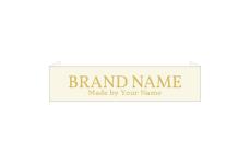 Étiquette textile tissée Model WL-M89 Étiquettes tissées Model WL-M89