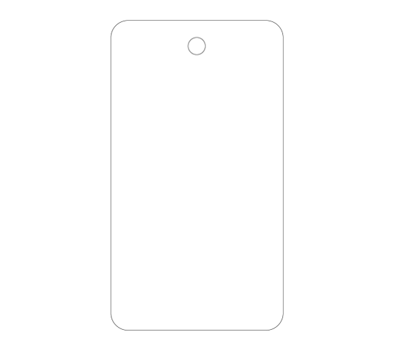 Étiquette en carton Model HT-M100