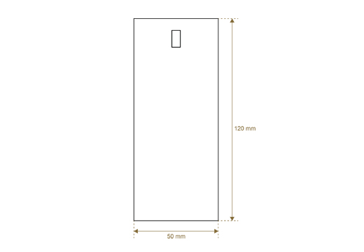 Étiquette en carton Model HT-M108