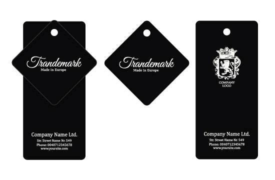 Étiquette en carton Model HT-M93