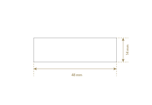 Étiquette en simili cuir Model EP-M109