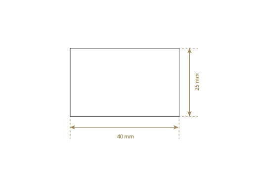 Étiquette en simili cuir Model EP-M133