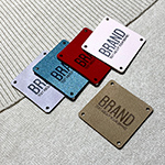 Étiquette en simili cuir Model EP-M138