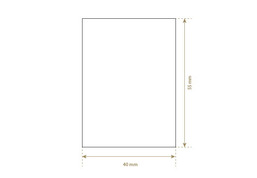 Étiquette en simili cuir Model EP-M139