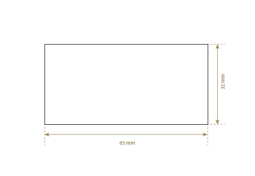 Étiquette en cuir synthétique Model EP-M140