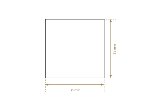 Étiquette en simili cuir Model EP-M145