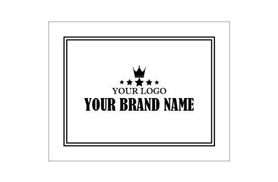 Étiquette en simili cuir Model EP-M149