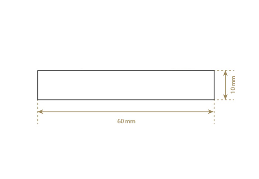 Étiquette en cuir naturel Model EP-M27
