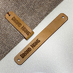 Étiquette en cuir naturel Model EP-M30