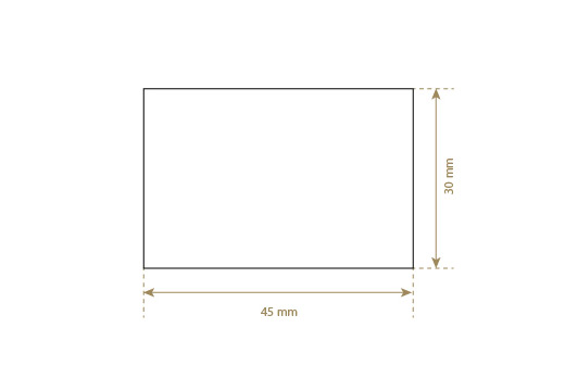 Étiquette en cuir naturel Model EP-M36