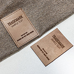 Étiquette en cuir naturel Model EP-M39