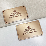 Étiquette en cuir naturel Model EP-M51