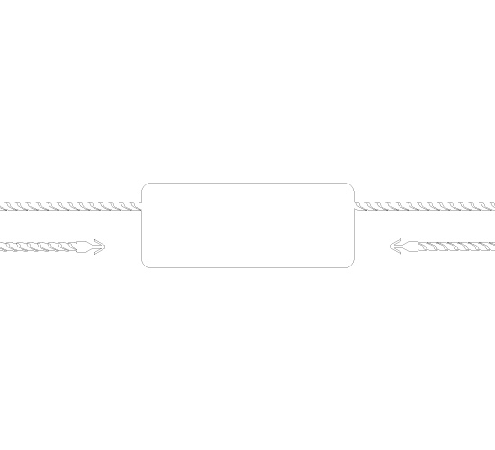 Scellé en plastique Model ST-M124