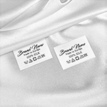Étiquettes textiles entretien vêtement - TC-M186
