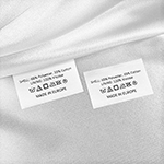 Étiquette lavage des textiles Modèle TC-M187