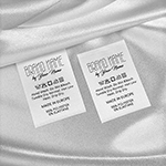 Étiquettes textiles entretien vêtement - TC-M197