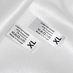 Étiquettes textiles entretien vêtement - TC-M403