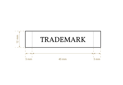 Étiquettes tissées Model WL-M16