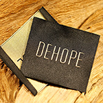 Étiquette textile tissée Tall Style Model WL-M83