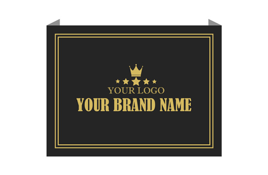 Étiquette textile tissée Imposing Style Model WL-M87