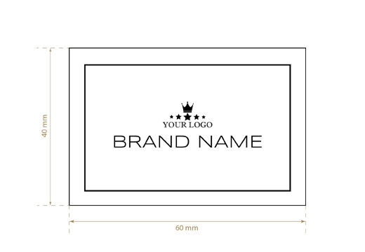 Étiquettes tissées Modern Style Model WL-M98